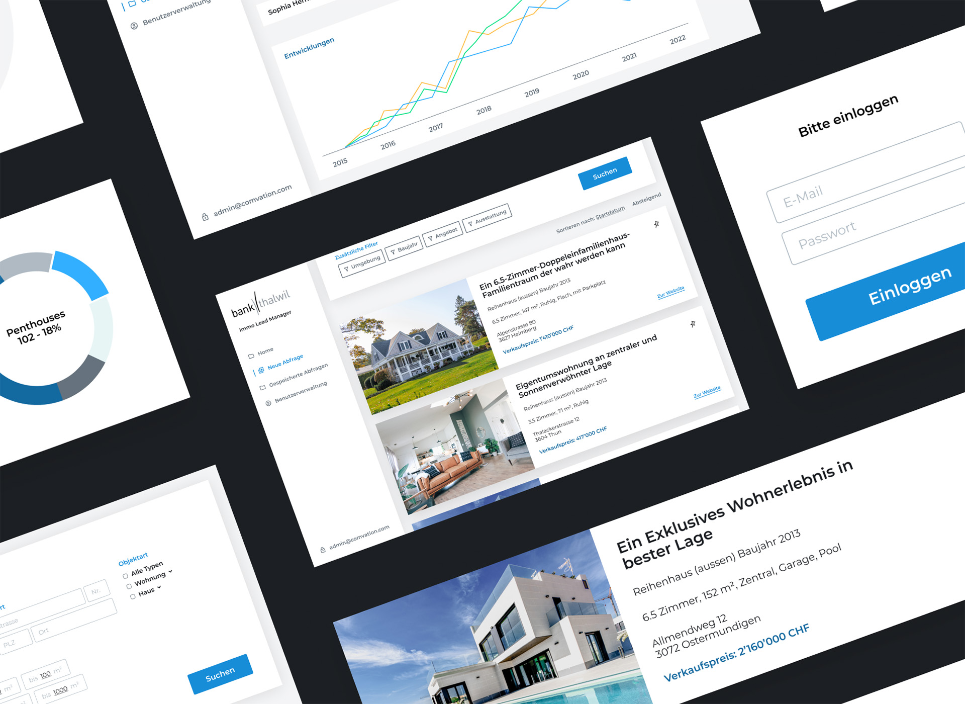 Desktopansicht Bank Thalwil