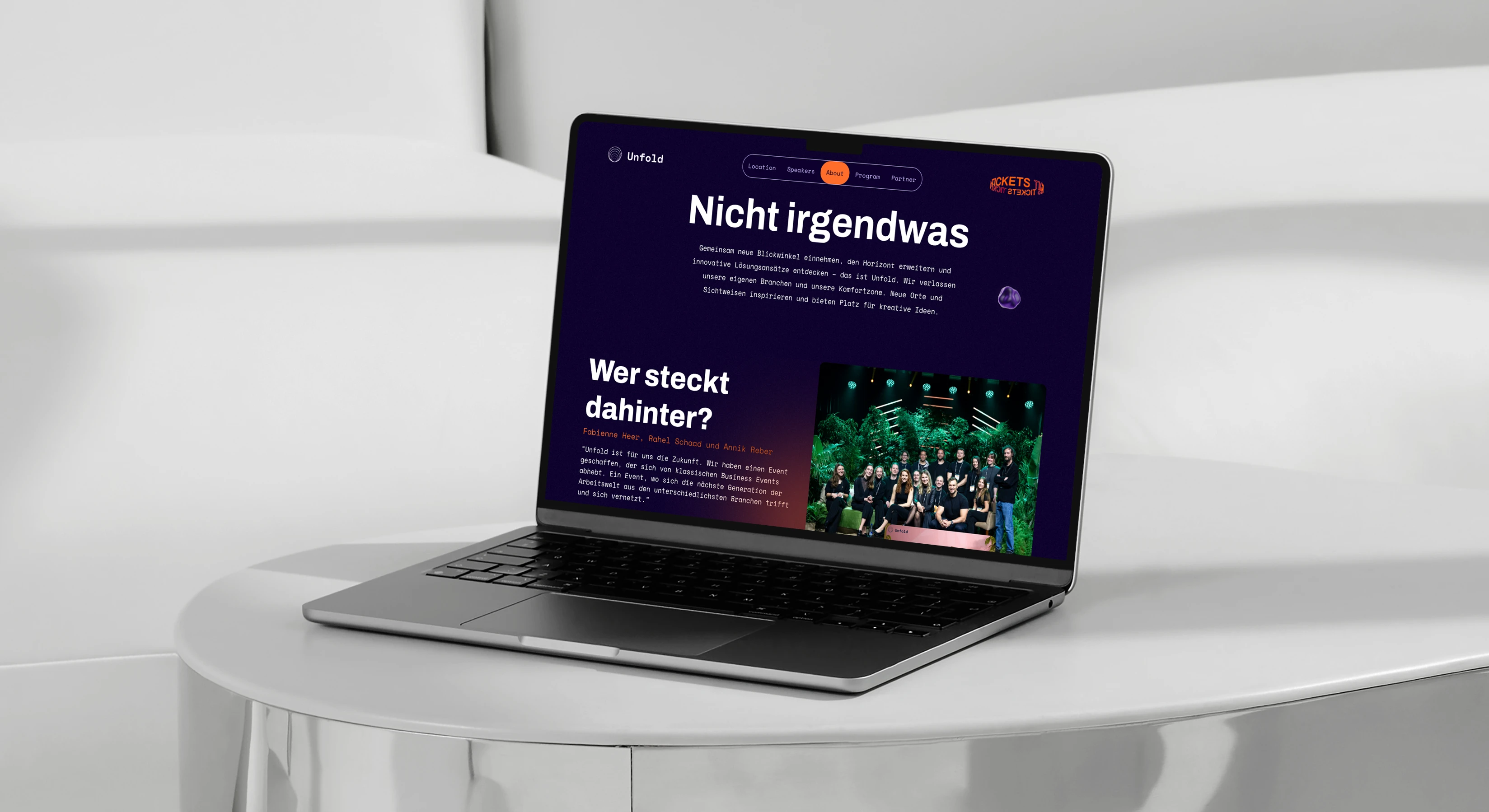 Unfold Event 2025 – Eine digitale Bühne für Zukunftsmacher:innen